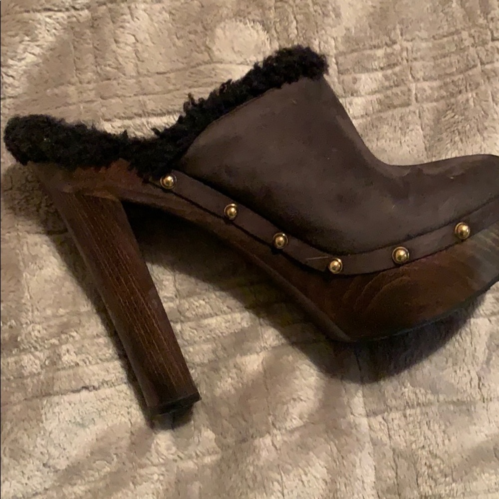 Shearling mule - Picture 4 of 5